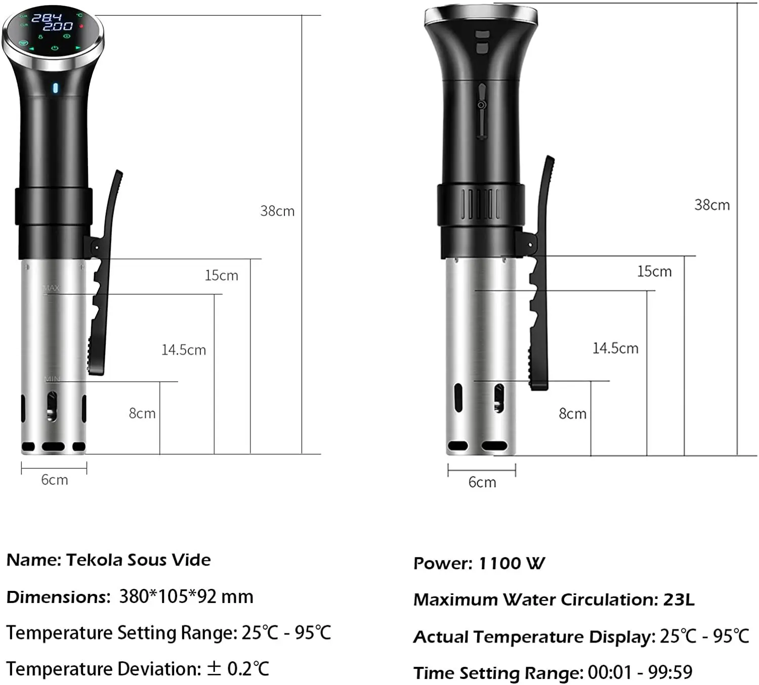 Thawing Equipment, WIFI, 1100W, SJ-S015W - detail 12