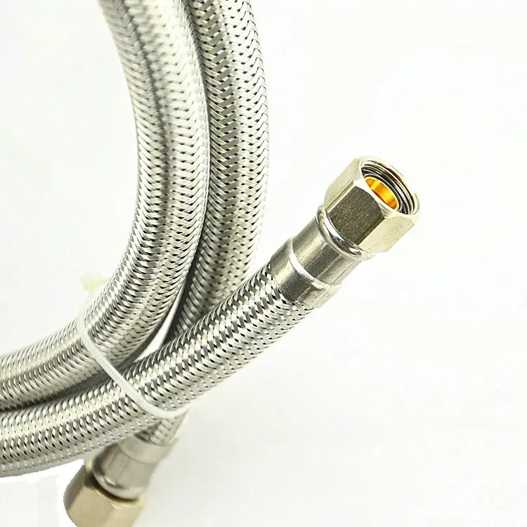 quality stainless steel 80cm long insulated steam hose,steam shower s.s hose 