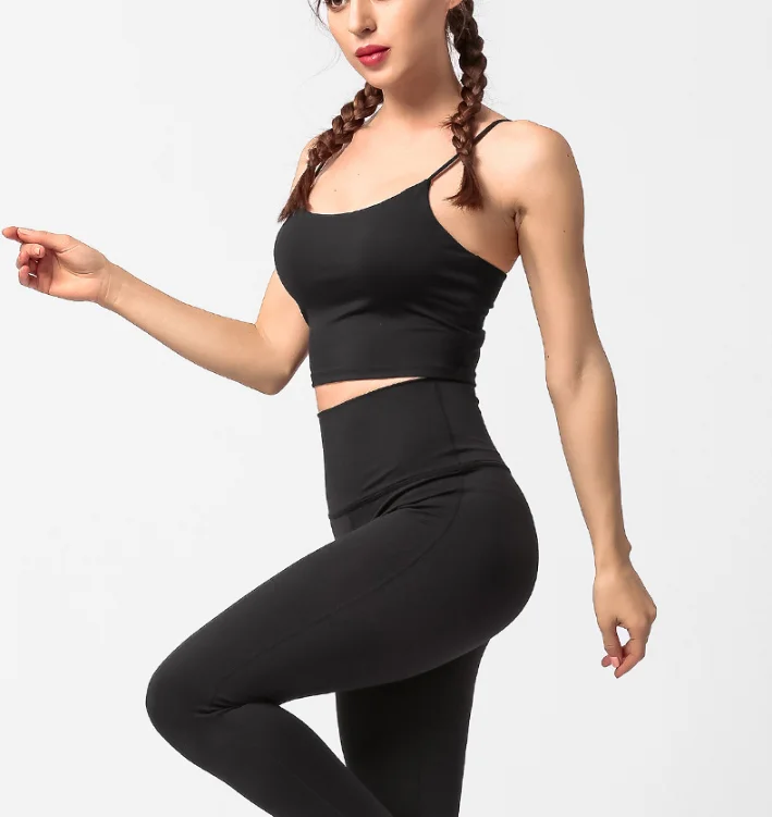 我的2 件套为女性运动文胸和紧身裤设置运动服装为女性健身房服装运动