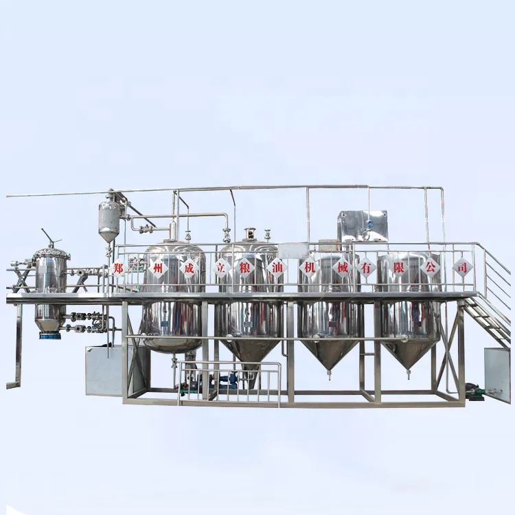 sunflower oil refinery machine/cooking oil refinery/edible oil refining plant/crude oil refinery machine
