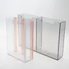 New Design Acrylic display holder menu holder brochure papers organizer storage case