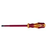 1000v Electric Level VDE Insulated Slotted Screwdriver With Plastic Handle