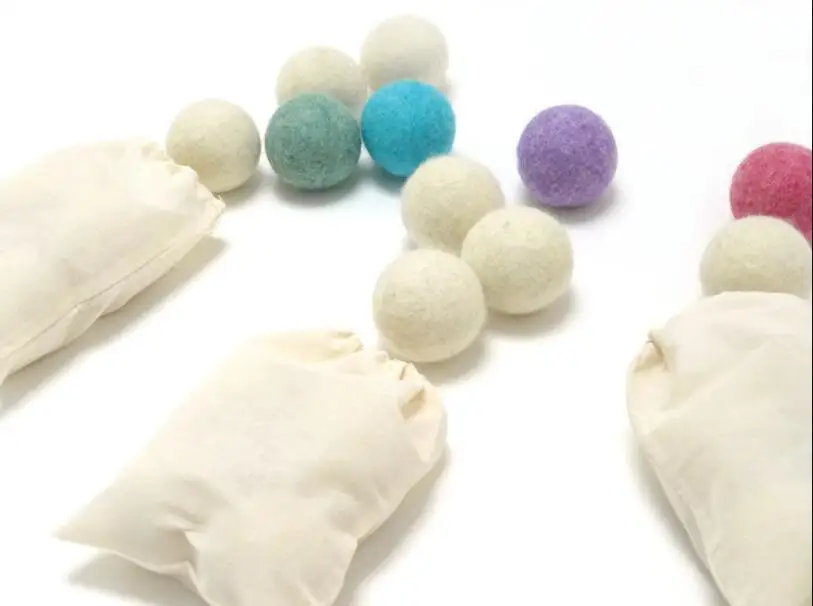 new design eco laundry ball wool felt dryer balls cleaning ball