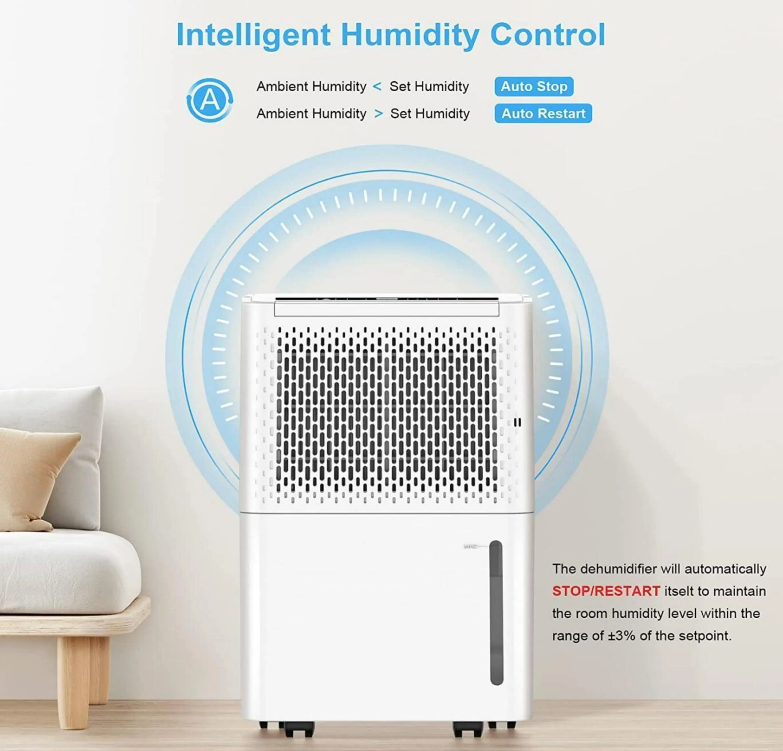 Air Purifier, 10/12L, UVC - detail 6