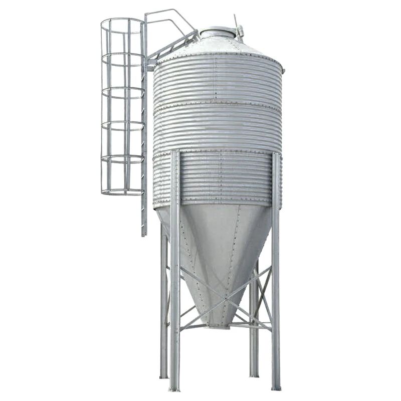 18 Ton Silo Corrugated Steel Silo Galvanized Steel Sheet Silo - Buy ...