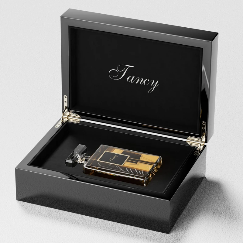 Luxury Gift Box Design Custom Painted Wooden Gift Box Not Only Perfume