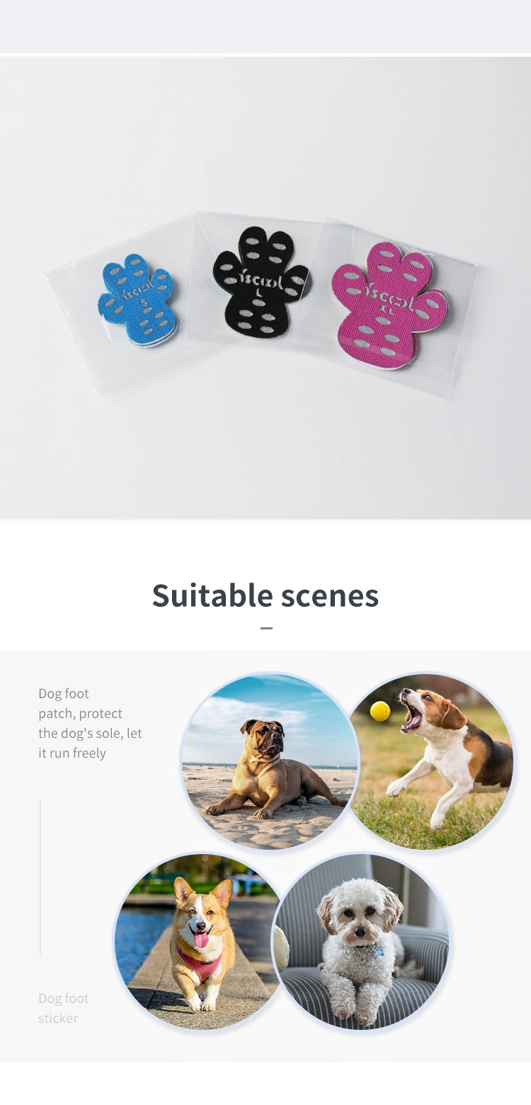 Design New Arrive Product Adhesive Pet Feet Stick Pad,Dog Foot Soles