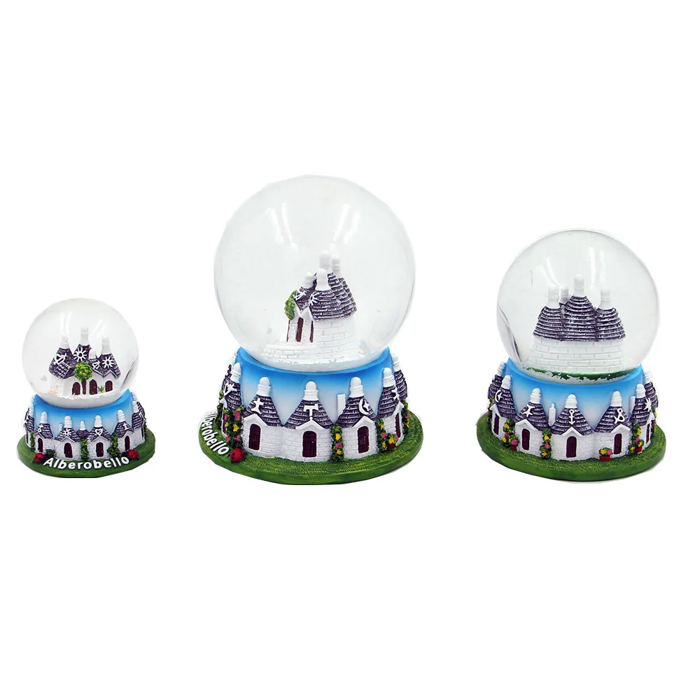 Customized Italy souvenirs Snow Globes