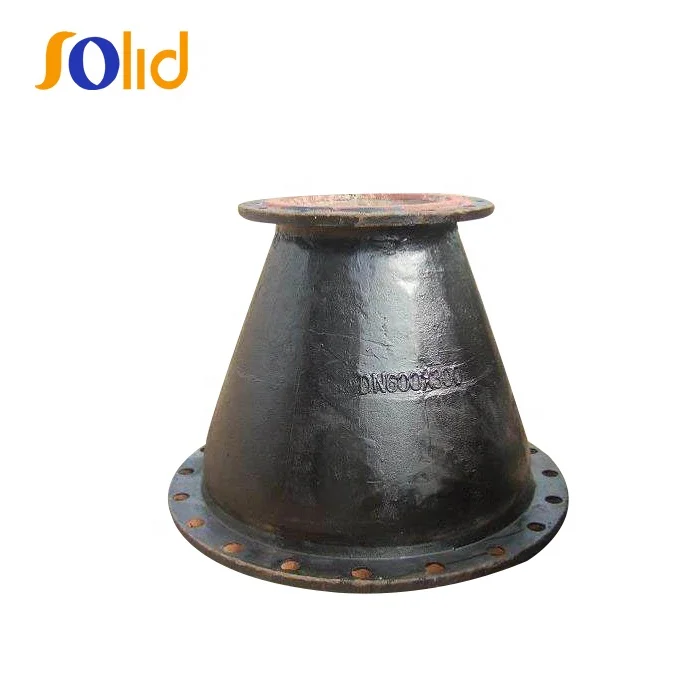 ISO2531, En545, En598 Ductile Cast Iron Double Flanged Concentric Reducer Taper