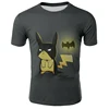 Tshirt Printer Pokemon Go Fashion Pikachu Tops Printed Harajuku Hiphop T Shirts Short Sleeve Cartoon Tee Top Male T-shirts