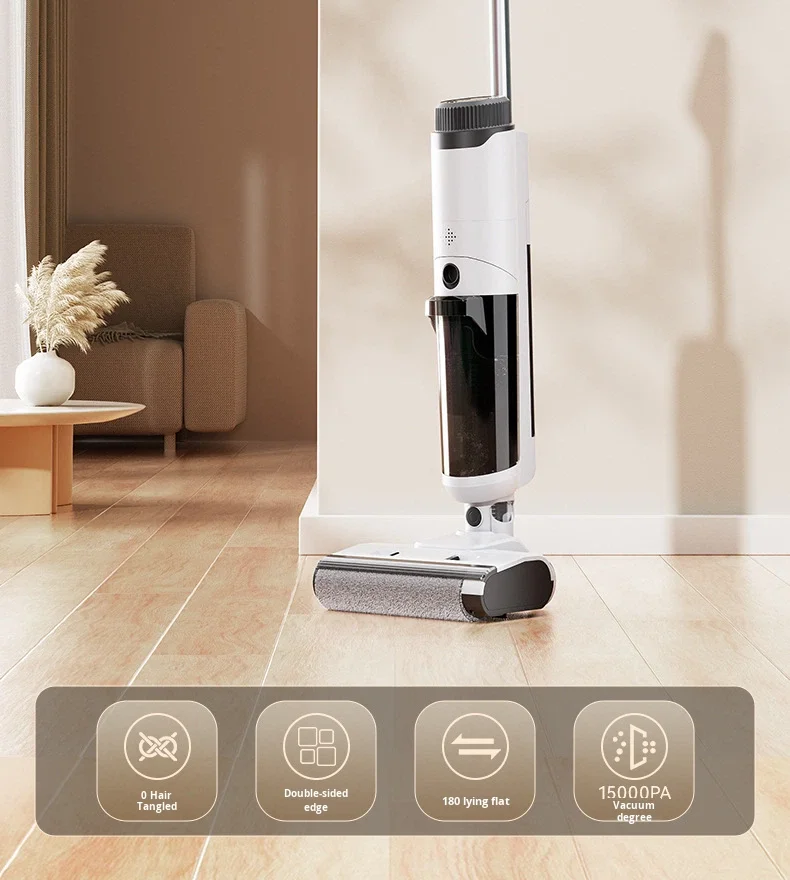 Voice-controlled wet dry vacuum