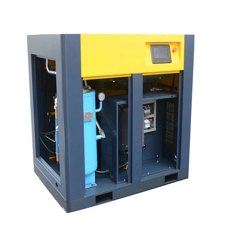7bar silent portable screw air compressor