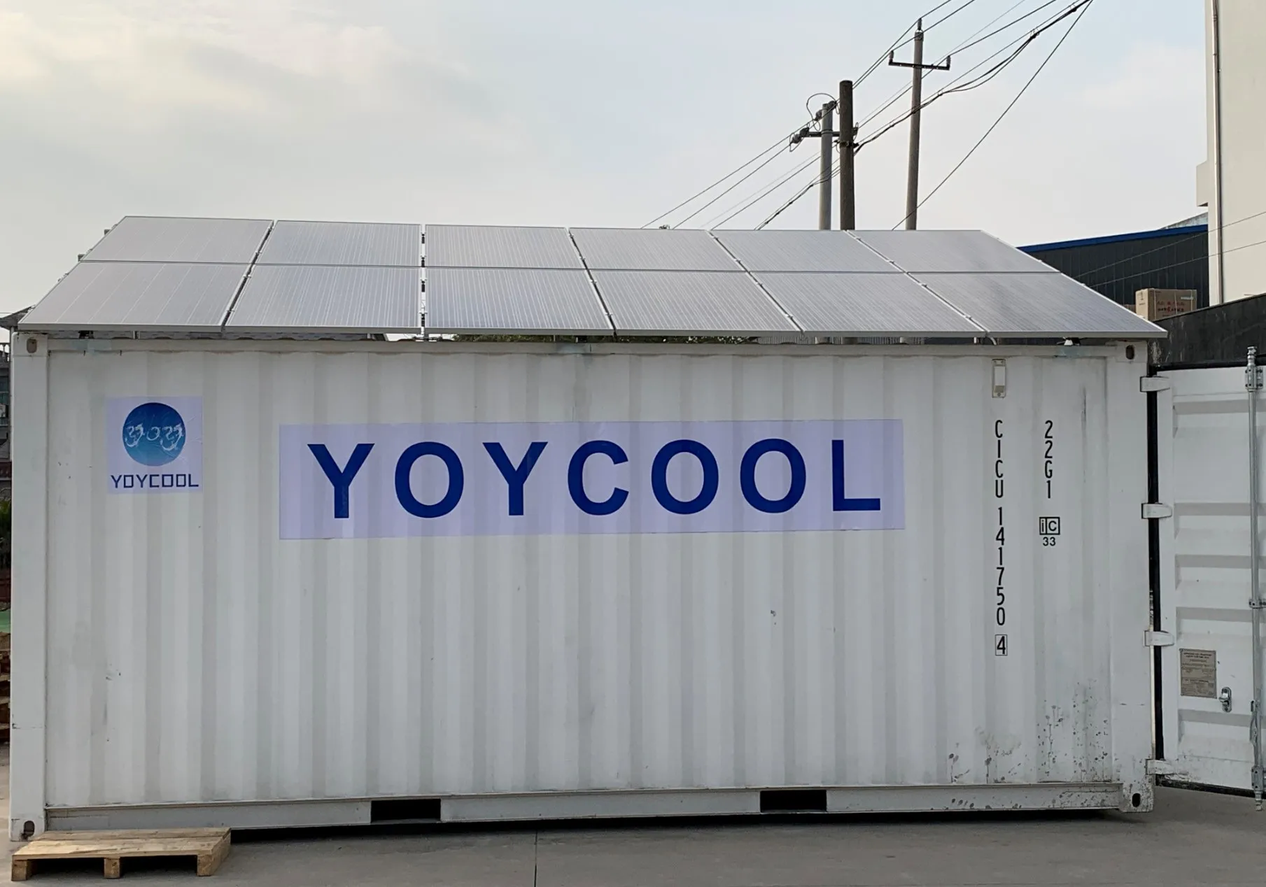 Solar Cold Room Containers Led Solar Wall Light Solar Fridge Freezer ...