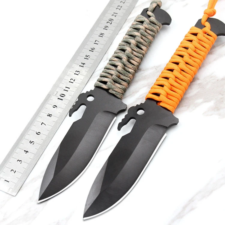 Camping Outdoor Edc Bushcraft Tactical Knife Survival Multi Tool Knives