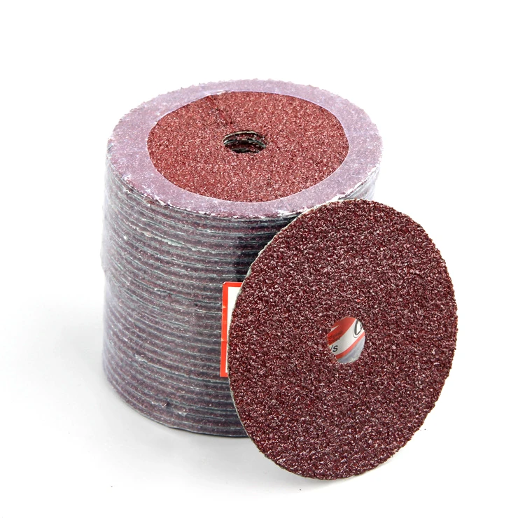 5 X 7/8 Inch Silicon Carbide Resin Fiber Discs Center Hole,P80 Grit