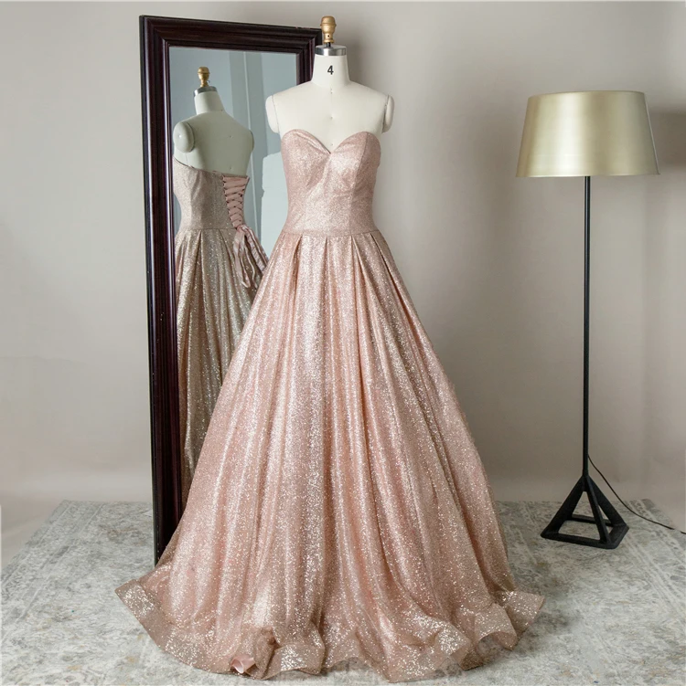 sparkle evening gown