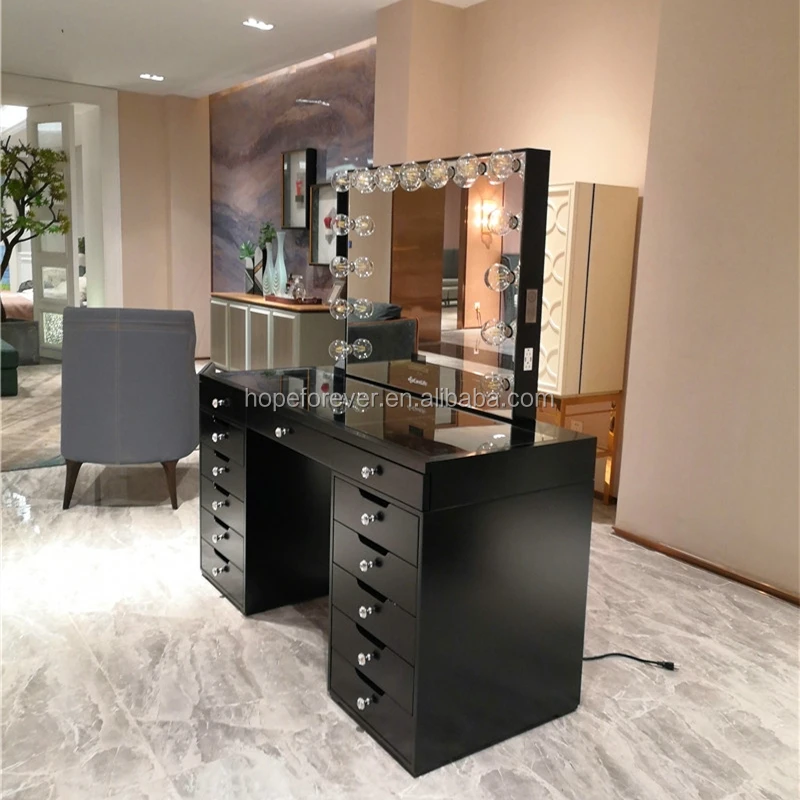 Stock On Us Docarelife Modern Pretend Makeup Set Bedroom Vanity Dressing Table With Mirror And