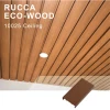 Factory Low Price Sale WPC/PVC Wood Plastic Composite Material Ceiling Panels for Interior Home Decorative False Ceiling Tiles