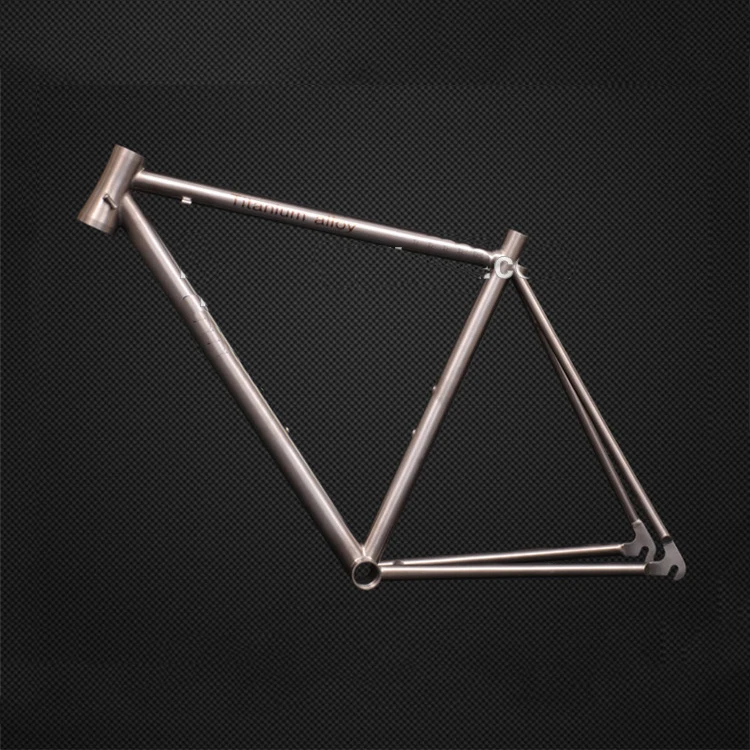 Titanium Frame Bike 700c Fixed Gear Bike Single Speed Bicycle Frame
