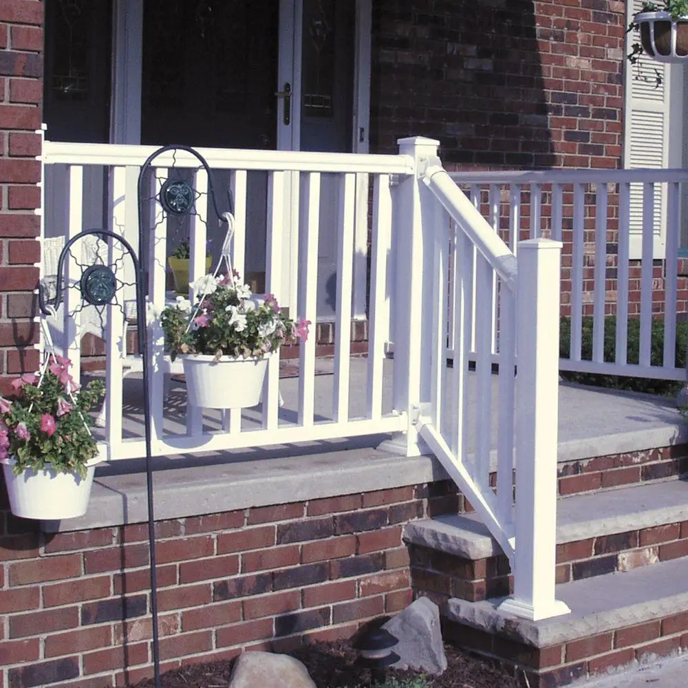 Pvc/vinyl Railing - Durable, Stylish Handrails for Exteriors
