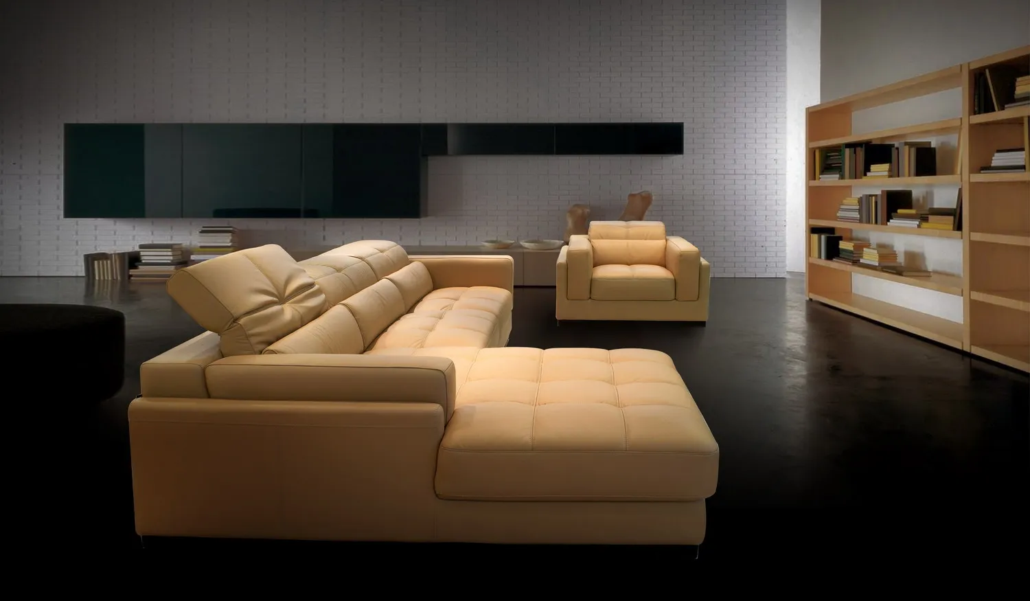 FKS-LX-8306 Living room furniture leather sofa set