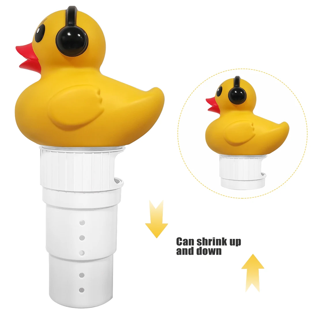 Pool Duck Floating Chlorine Dispenser For Swimming Pool And Spa With