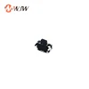 5x5 snap fit red round tactile push button switch cap