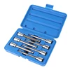 QH-HW065 hot sales 7pices 3/8 Long Hex Bit Socket Set Wrench Hex Allen Key Torque Socket