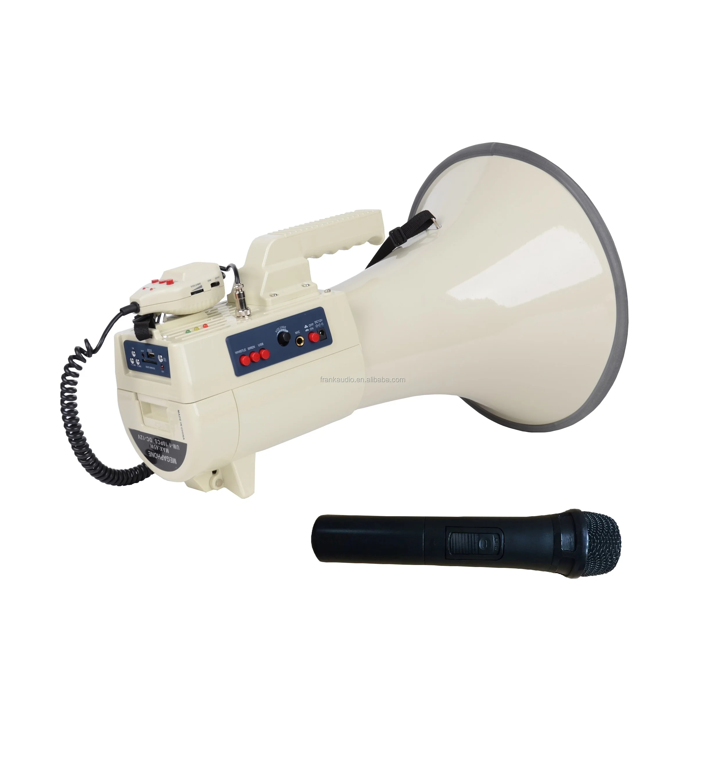 Hand Grip Shoulder Type 45w 60w Power Megaphone In Big Size - Buy Power ...