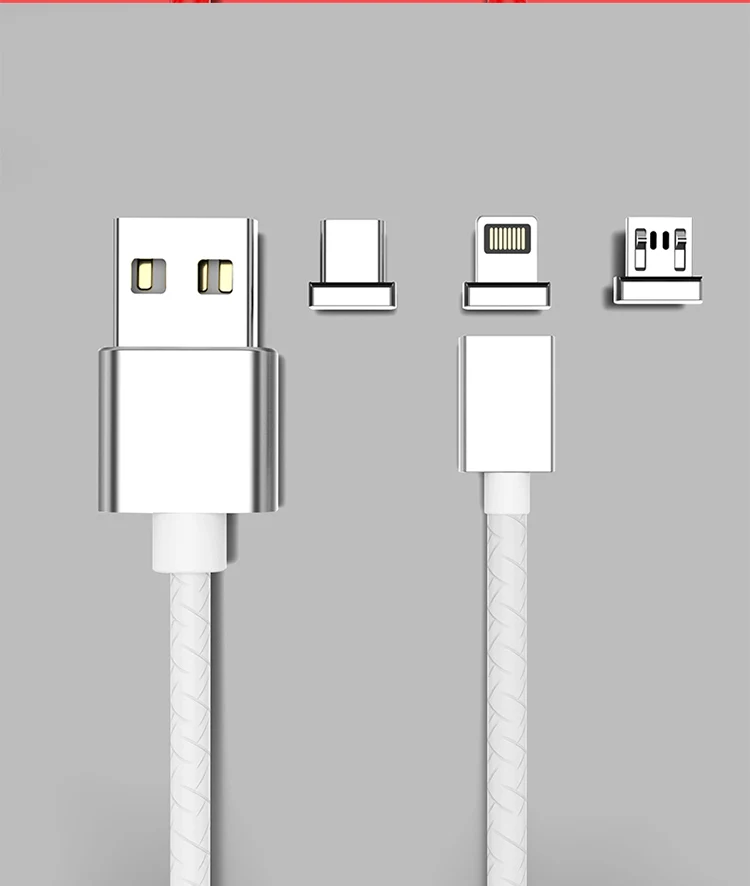 SIPU Fast Charger 3 In 1 Magnetic Charging Usb Cable - ANKUX.COM