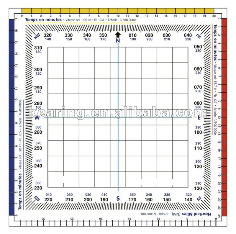 Kearing Brand Nautical Miles International Protractor Parallel Rule Plotter Square Rule Plotter Kpp 4 Buy Parallel Rule Plotter Navigation Flight Protractor Aviation Plotter Product On Alibaba Com