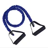 Fit Tube Resistance Bands Set with Attached Handles, Door Anchor, Carrying Case and Exercise Guide