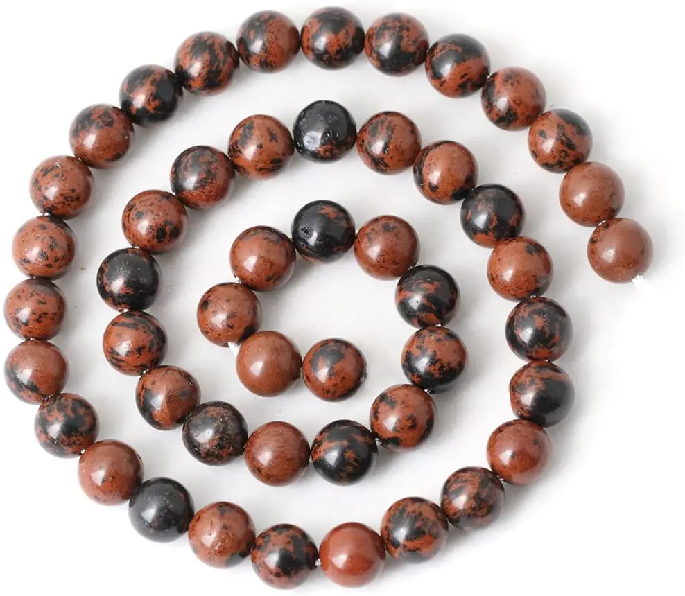 

Mahogany Obsidian,10 Strands