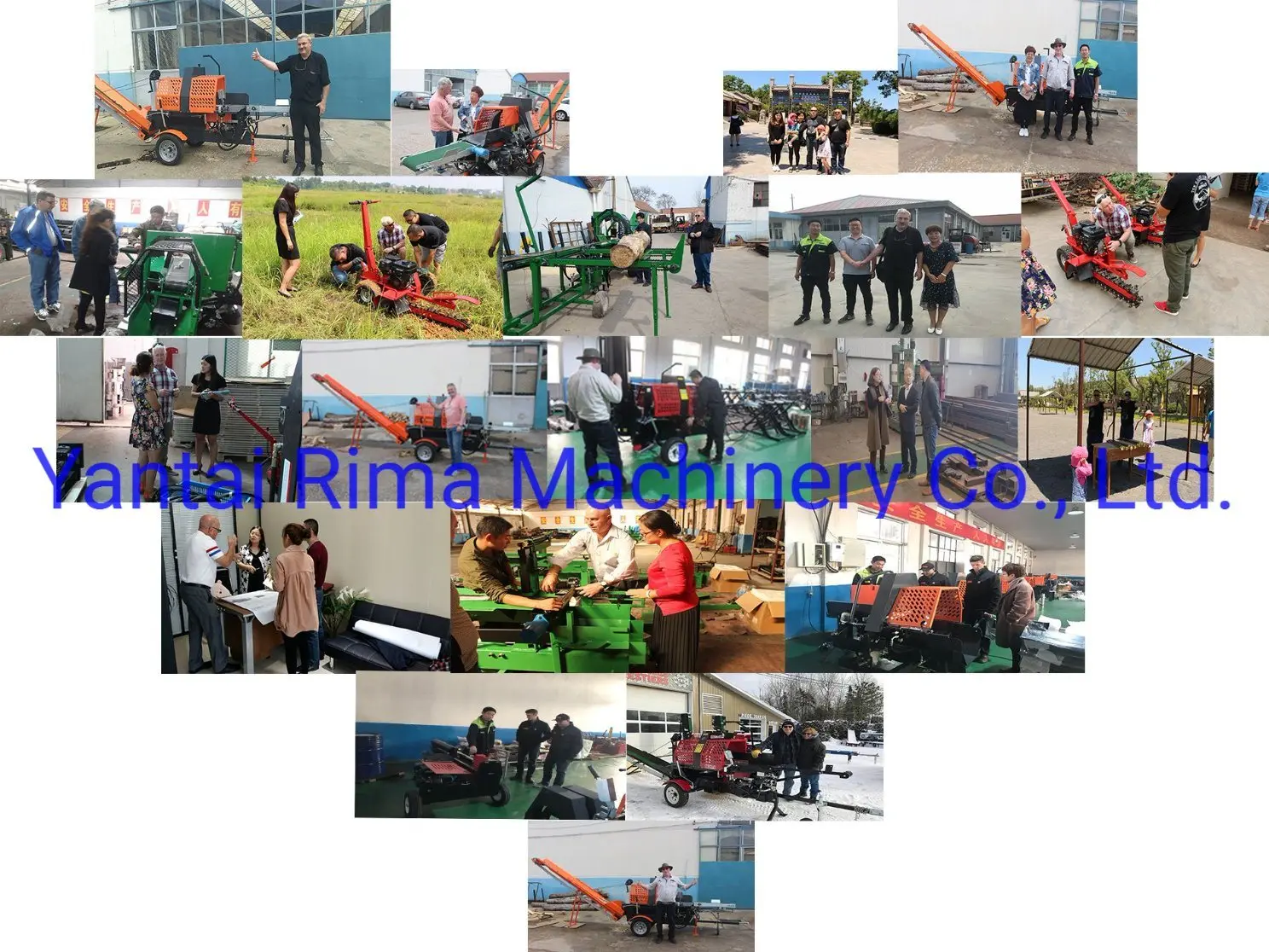 Skid Steer Mounted Firewood Processor / Log Splitting Wood Processor