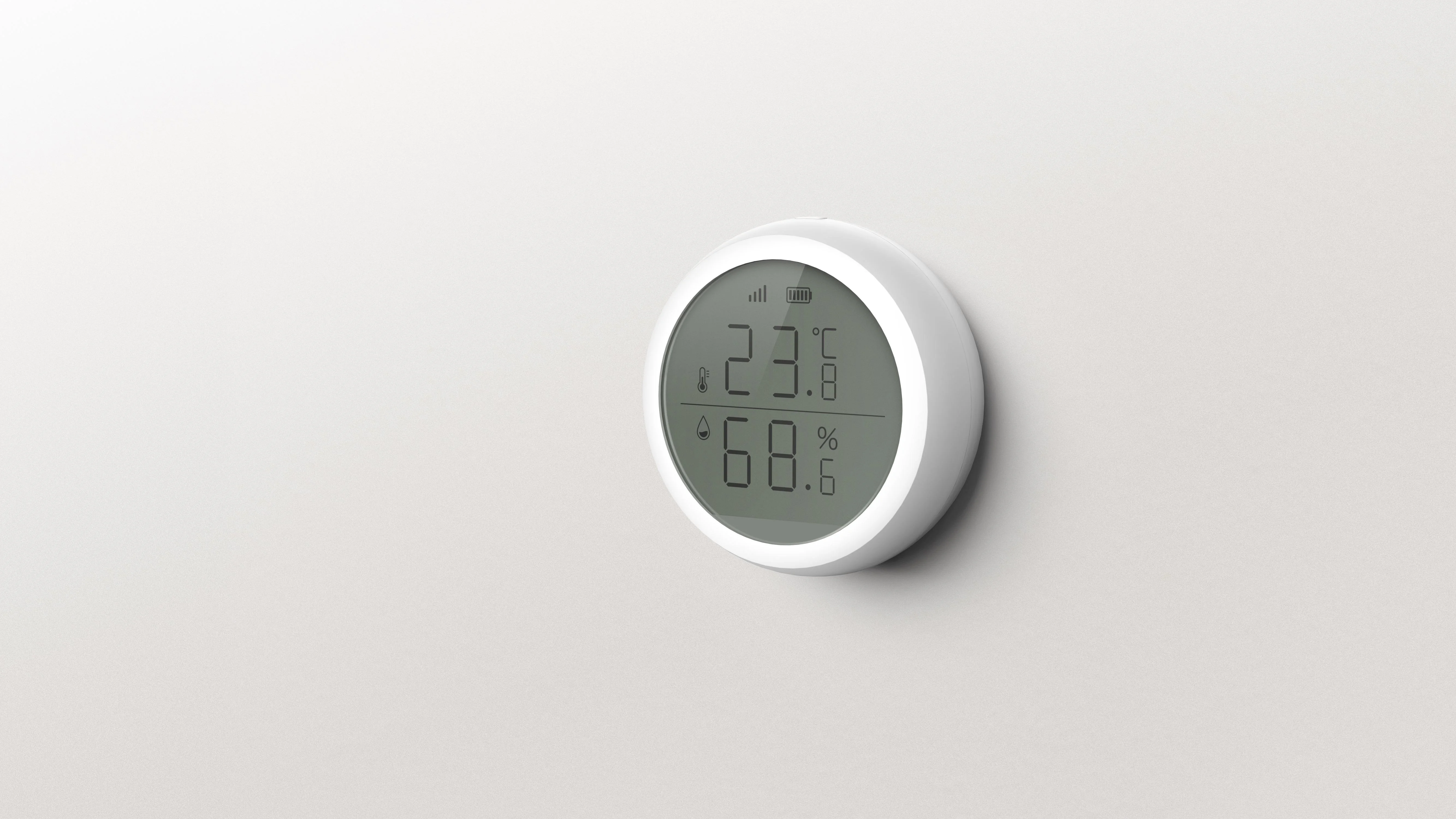 tuya app支持的无线温湿度检测仪 