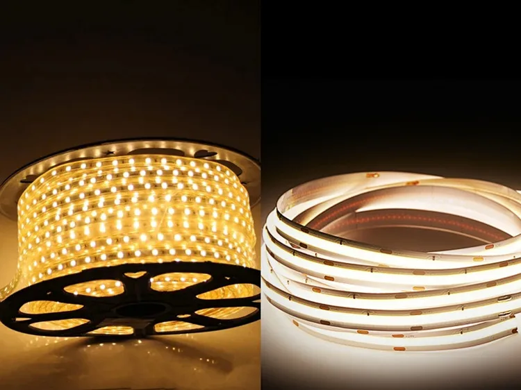Factory Customized Cob Flex LED Strips Flexible Waterproof 384 leds/m FPC Cob Led Strip Light