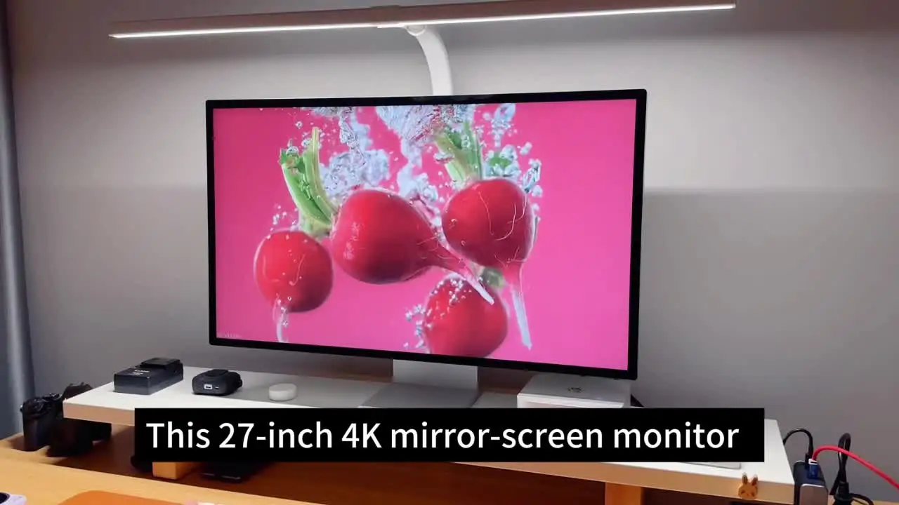 Kuycon P27G 4K Ultra HD Monitor - Ideal for Gaming & Studying