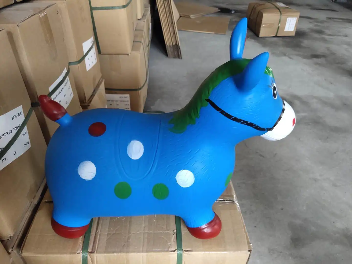 Wholesale Colorful Inflatable Jumping Horse Animal And Inflatable