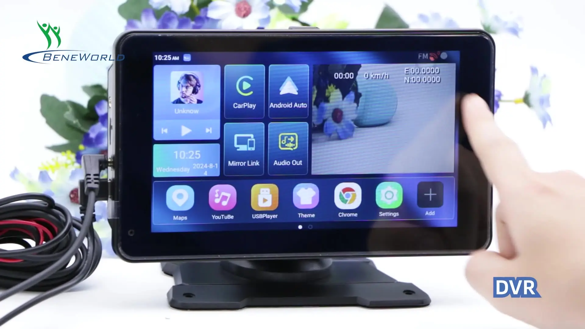 7インチカープレイAndroid自動スマートスクリーン2 in 1 UIS7861
