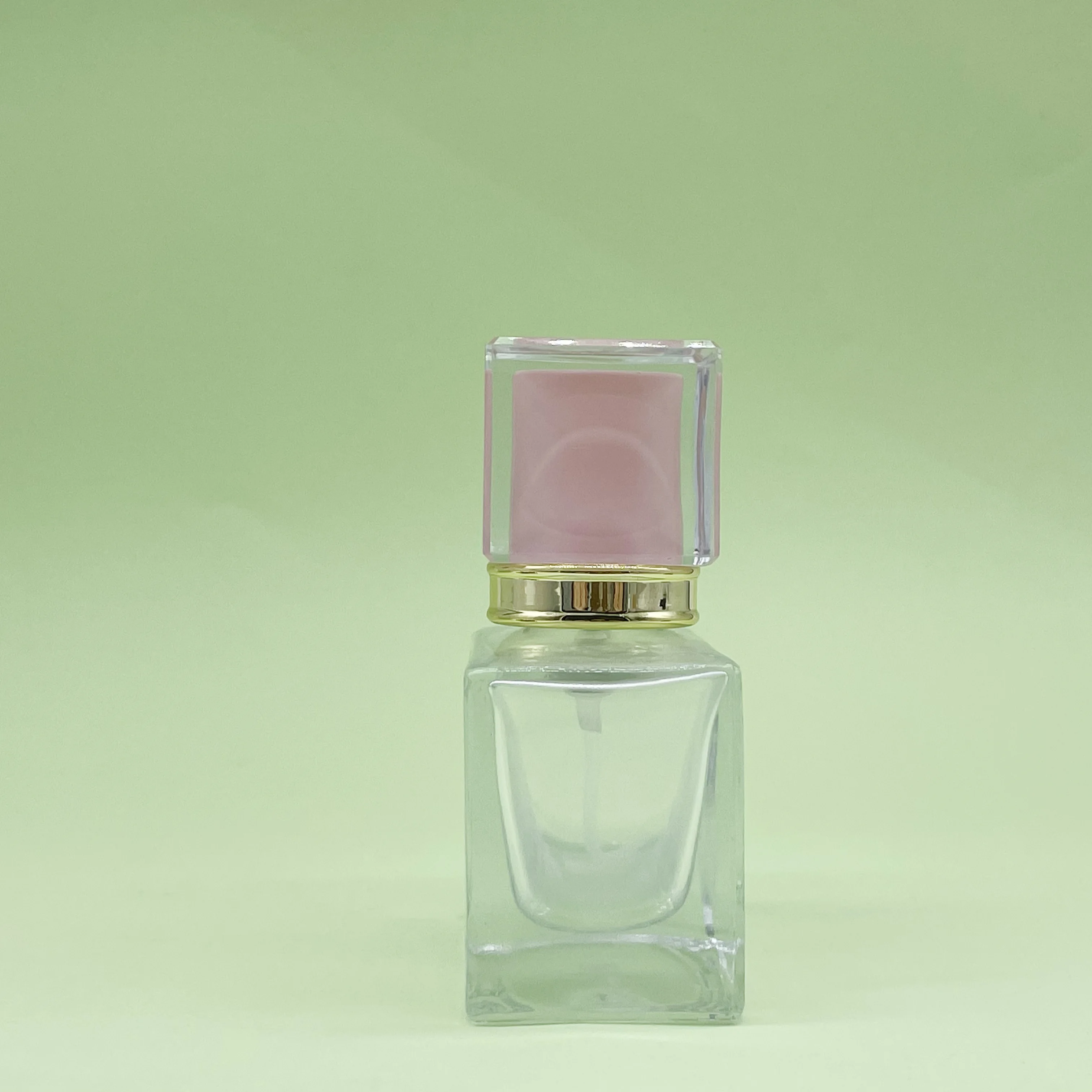 product 15mm luxury colorful square shaped acrylic perfume cap perfume bottle caps-30