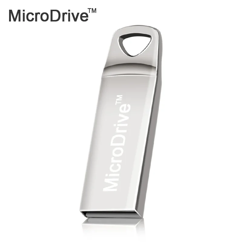 waterproof metal silver pendrive 2gb 4gb 8gb 16gb 32gb 1gb memory stick usb flash drive - ANKUX.COM