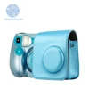 Protective case for fujifilm instax mini 7s camera compact case with adjustable carry strap & detachable cover-metallic blue