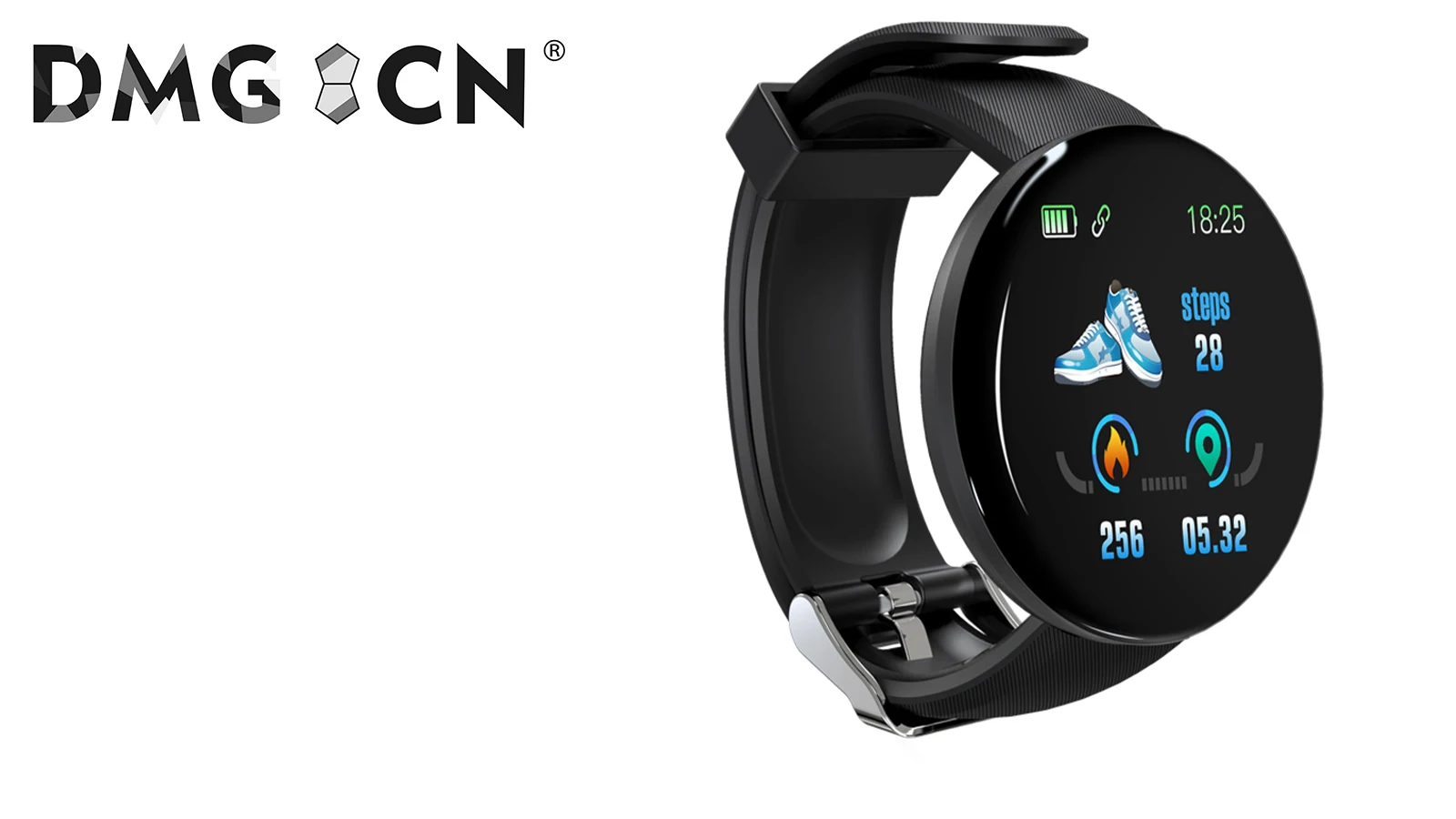 smart heart rate bracelet d18