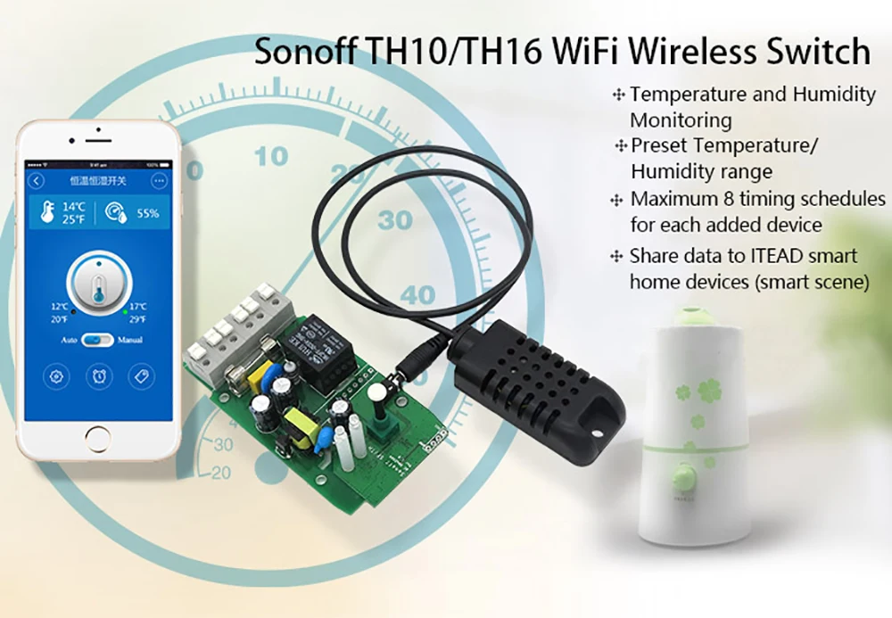 Wi датчик. Sonoff th10/16a умный WIFI. WIFI реле Sonoff th 16a. Умное WIFI реле Sonoff th 16. WIFI реле Sonoff th10.