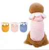2019 new fashion dog pets autumn winter fleece clothes