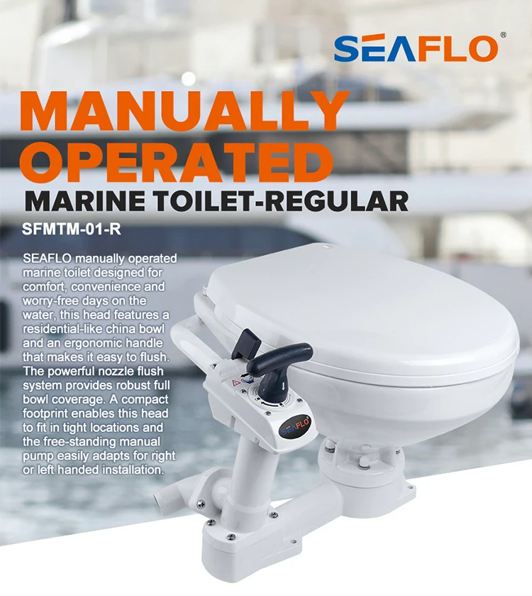 Seaflo 12v Manually Boat Toilet Car Price Flush Toilet For Rv Buy