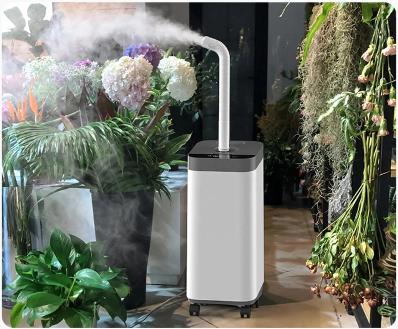 Top Filling Humidifier 13l Industrial Ultrasonic Humidifier With