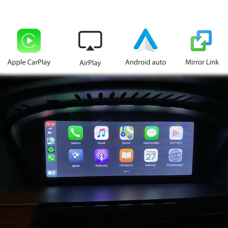 Wholesale Smart CarPlay Interface Box For BMW CIC 3 series E90 E91 E92 E93  F30 F31 F34 F80 OEM Monitor Car-Play Displayed Android Auto From ...