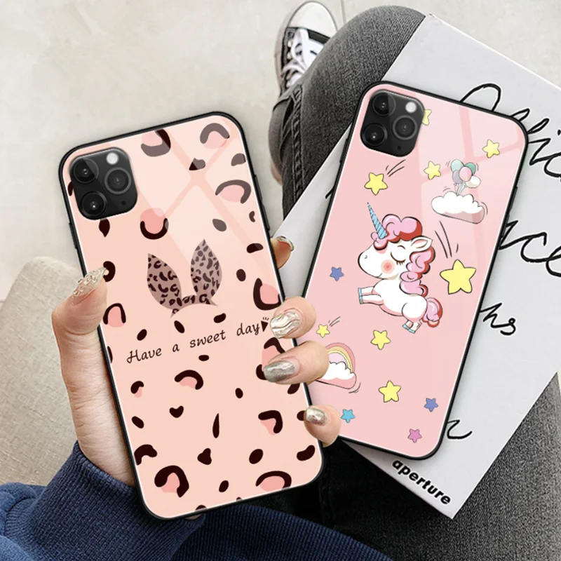 New Unique Light Up For Iphone 11 Case Led Mobile Lightning Flash