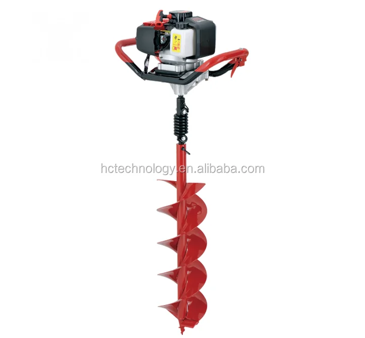 
gasoline Earth Soil Auger or Earth Ground Drill or tree planting machine 